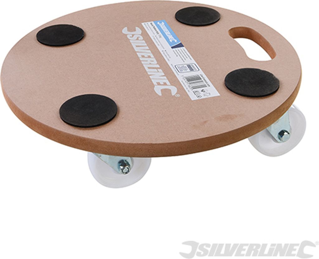 Silverline 739663 Runder Drehteller mit Lenkrollen Produktbild 