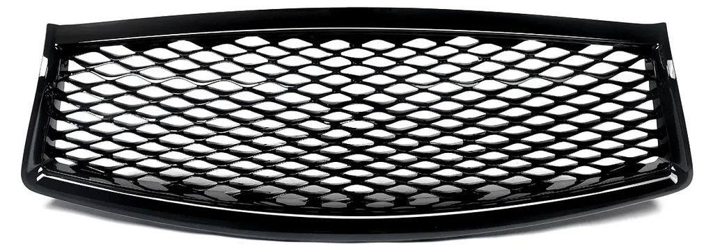 Grille de pare-chocs avant noir brillant haute résistance pour voiture