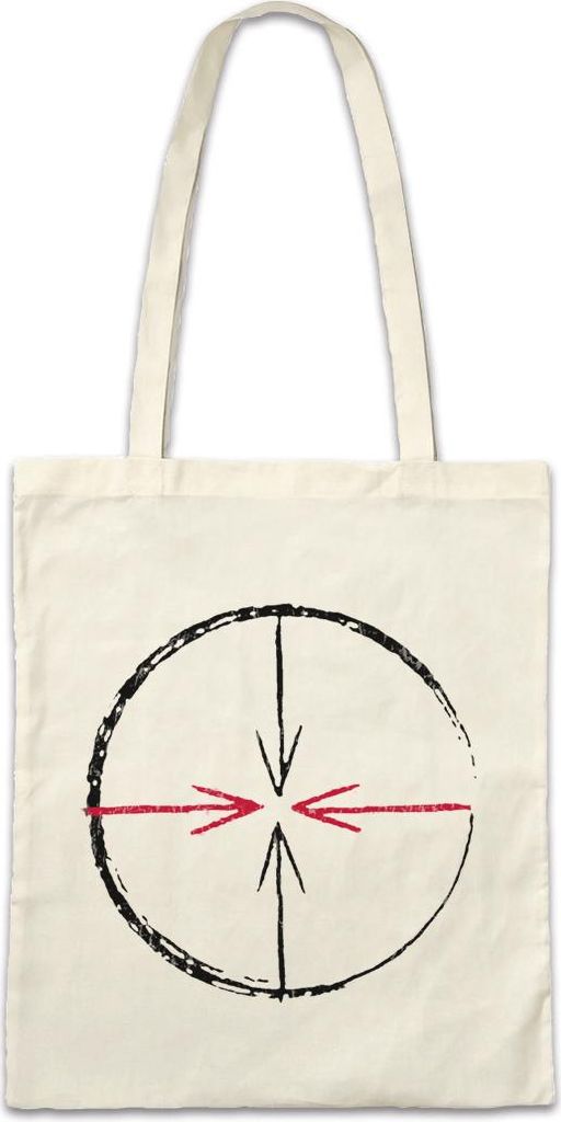 Urban Backwoods Delfikru Symbol, Stofftasche, Farbe: Beige
