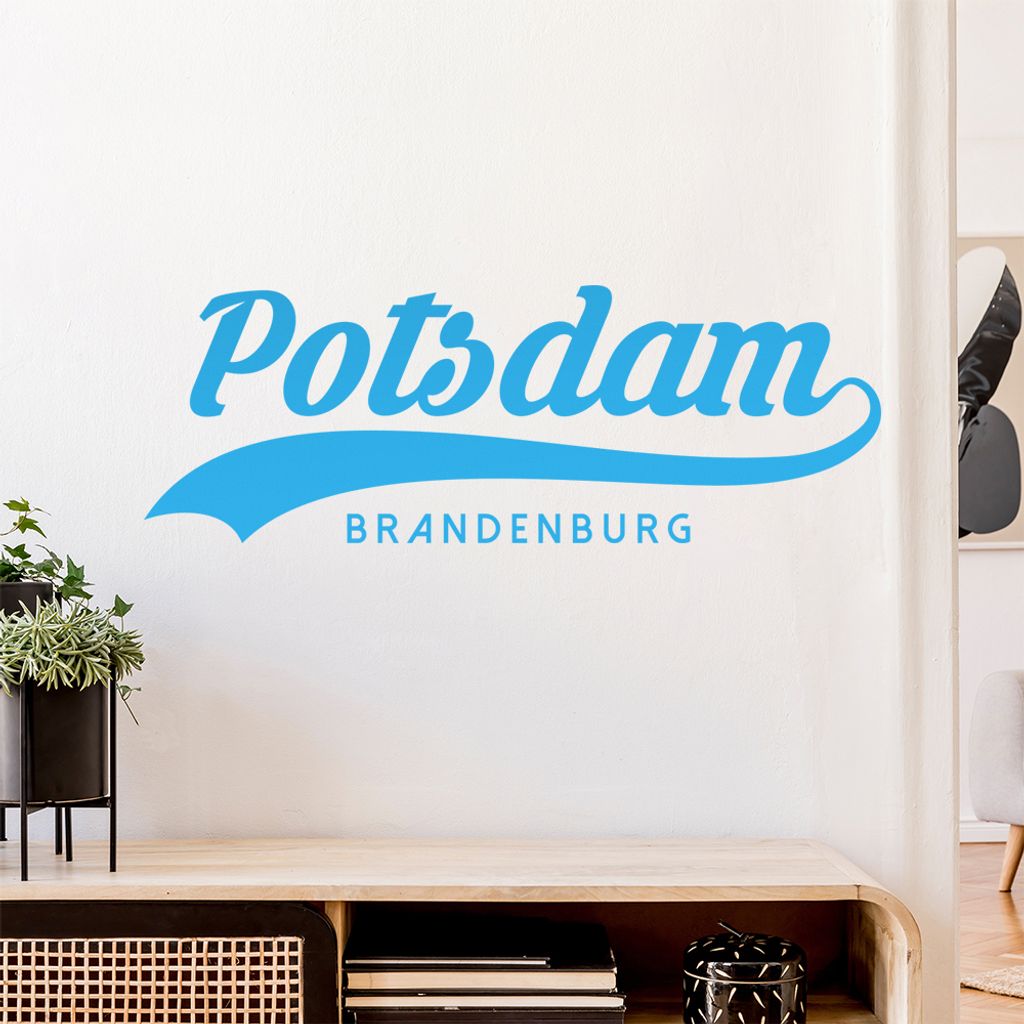 Potsdam Brandenburg Wandtattoo Wandaufkleber Wall Sticker - Dekoration, Küche, Wohnzimmer, Schlafzimmer, Badezimmer