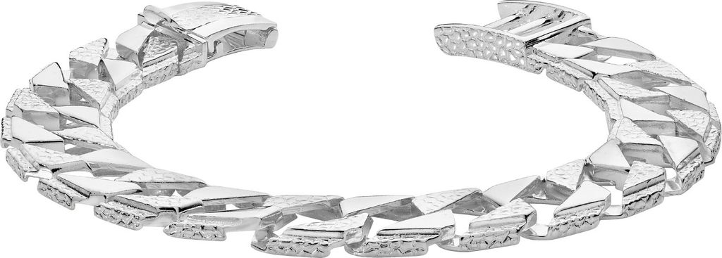 Modisches 925 Sterling Silber Herren - Armband - 22cm*14mm, 39 Gramm; TRS25345