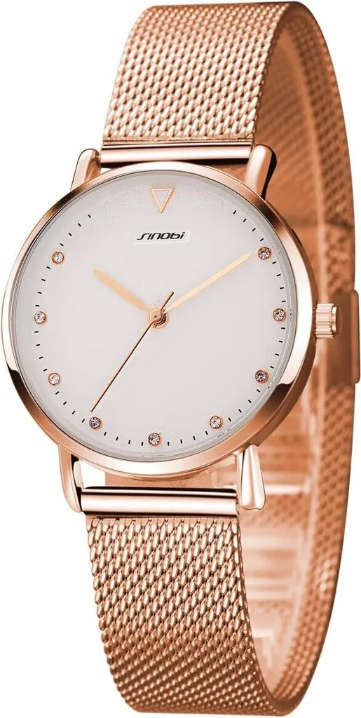 Elegante orologio da donna - preciso movimento al quarzo, ultrapiatto e versatile
