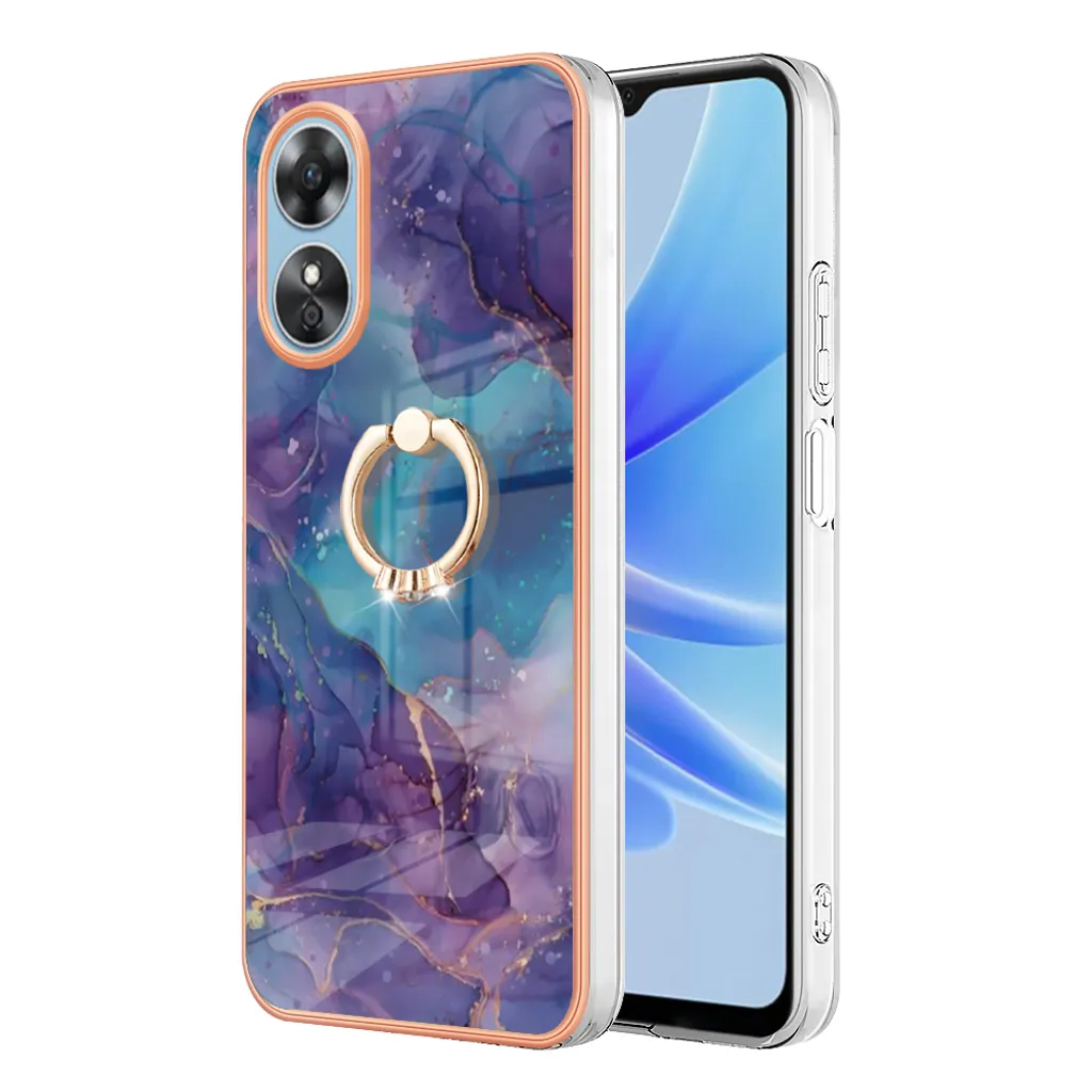 New&ap;Teck CUSTODIA PER Oppo A17 - Custodia a portafoglio in pelle