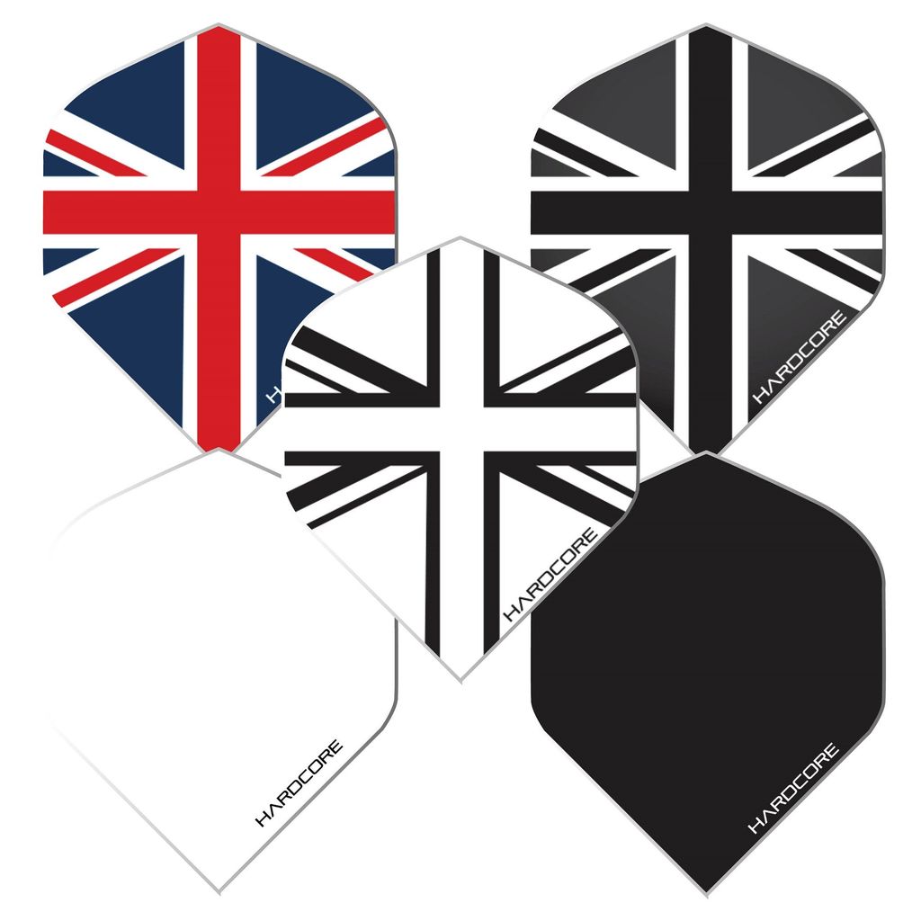 Red Dragon Dartflights Dart Flight HARDCORE ASSORTED SELECTION PACK X0400