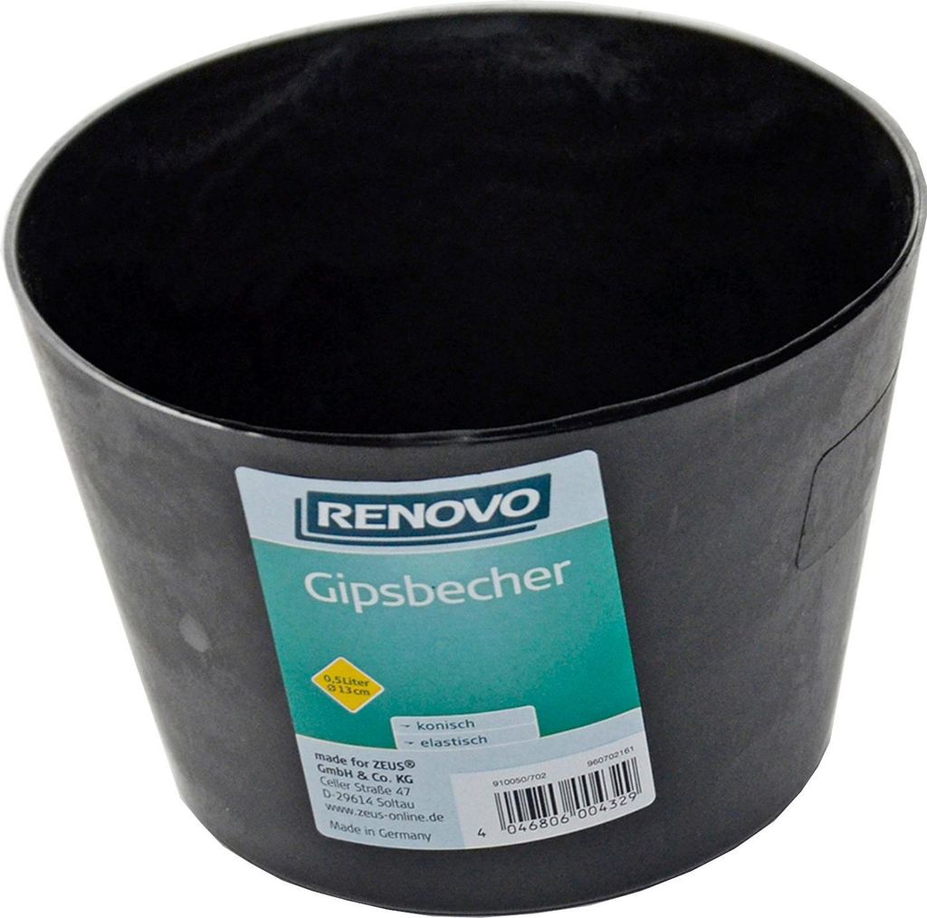 Gipsbecher konisch 95x130mm