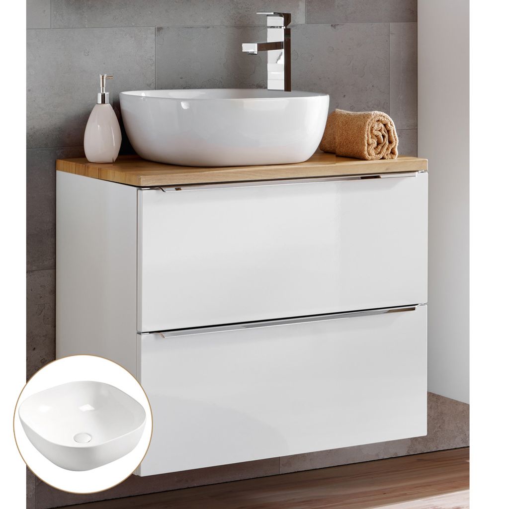 Waschtischunterschrank Waschbeckenunterschrank Badschrank Unterschrank Bad 60 cm