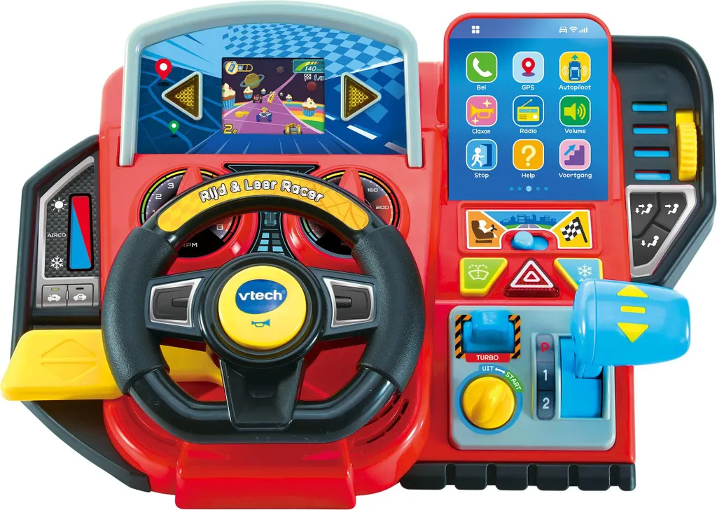VTech Rijd & Leer Racer - Voiture de Course Interactive pour Enfant 3 ans