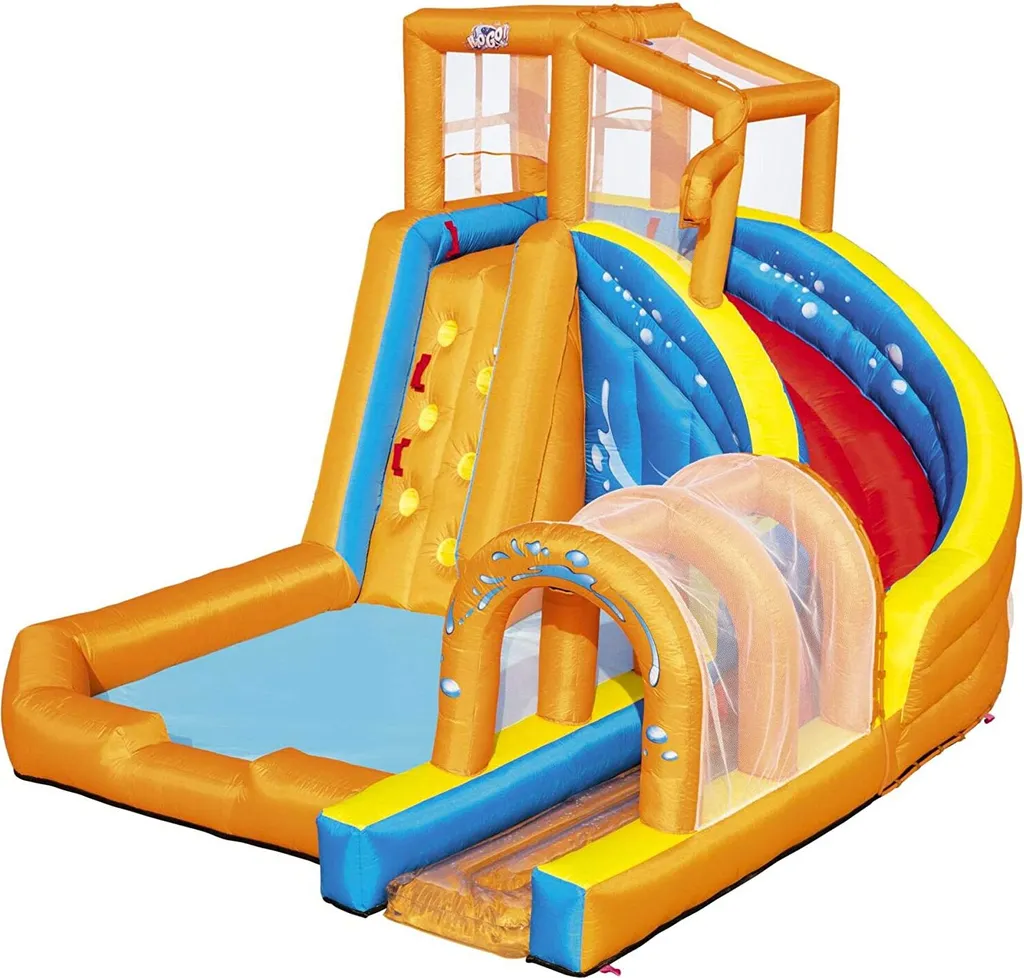 Aire de jeux gonflable 420x320x260cm B53303 49957 pour jardin familial