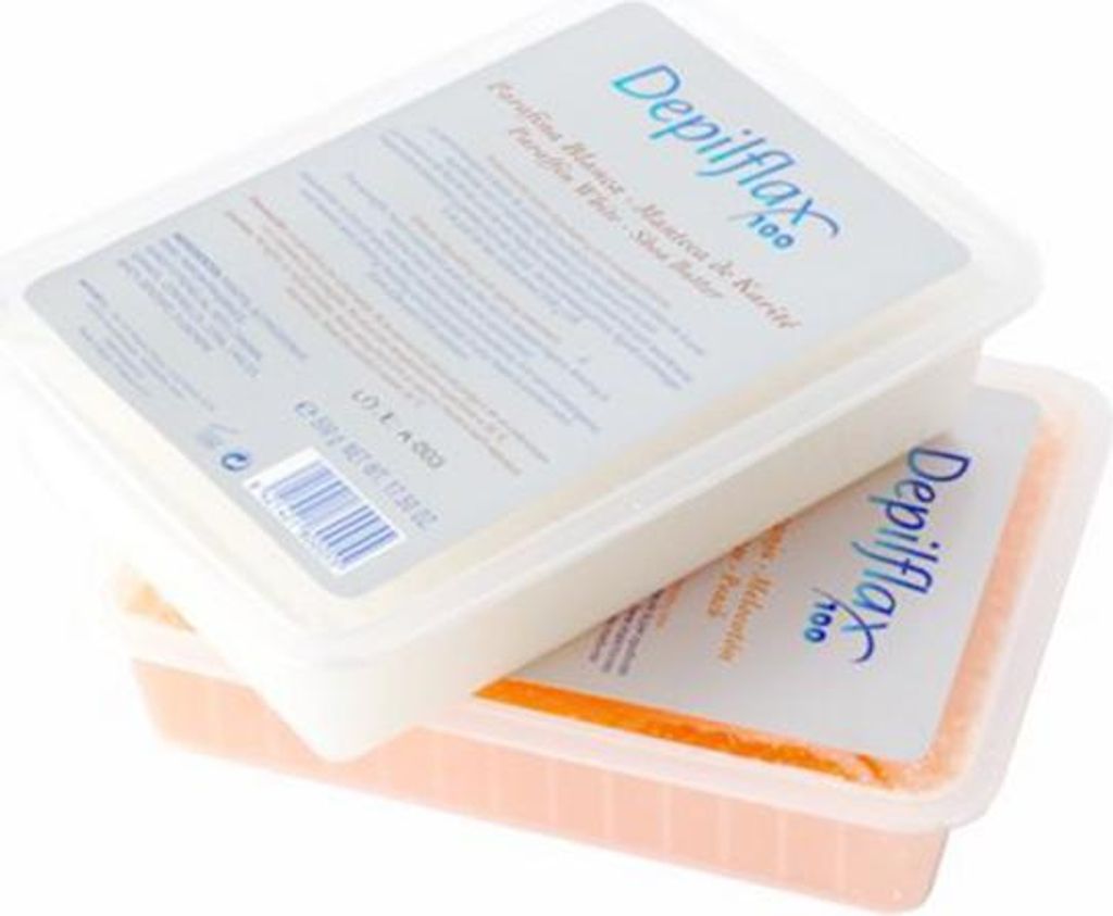 Depilflax 100 weißes Paraffin mit Sheabutter 500 g Produktbild 