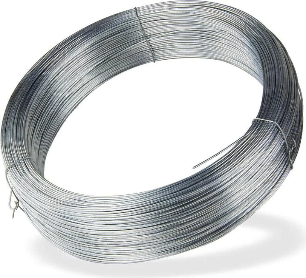 Fil de fer galvanisé de tension 1.6 mm x 310 m - Rouleau de 5 kg robuste