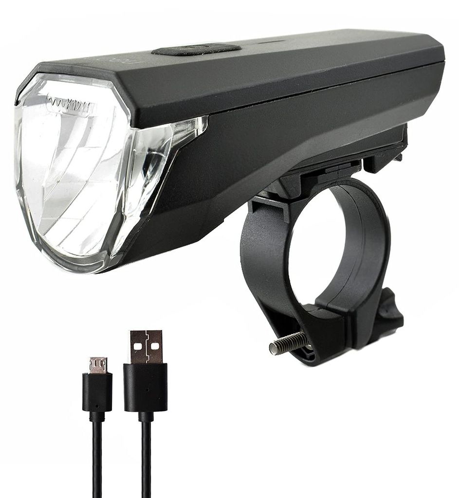 nean LED Akku Fahrradlicht 50 LUX mit StVZO Zulassung, Produktbild 