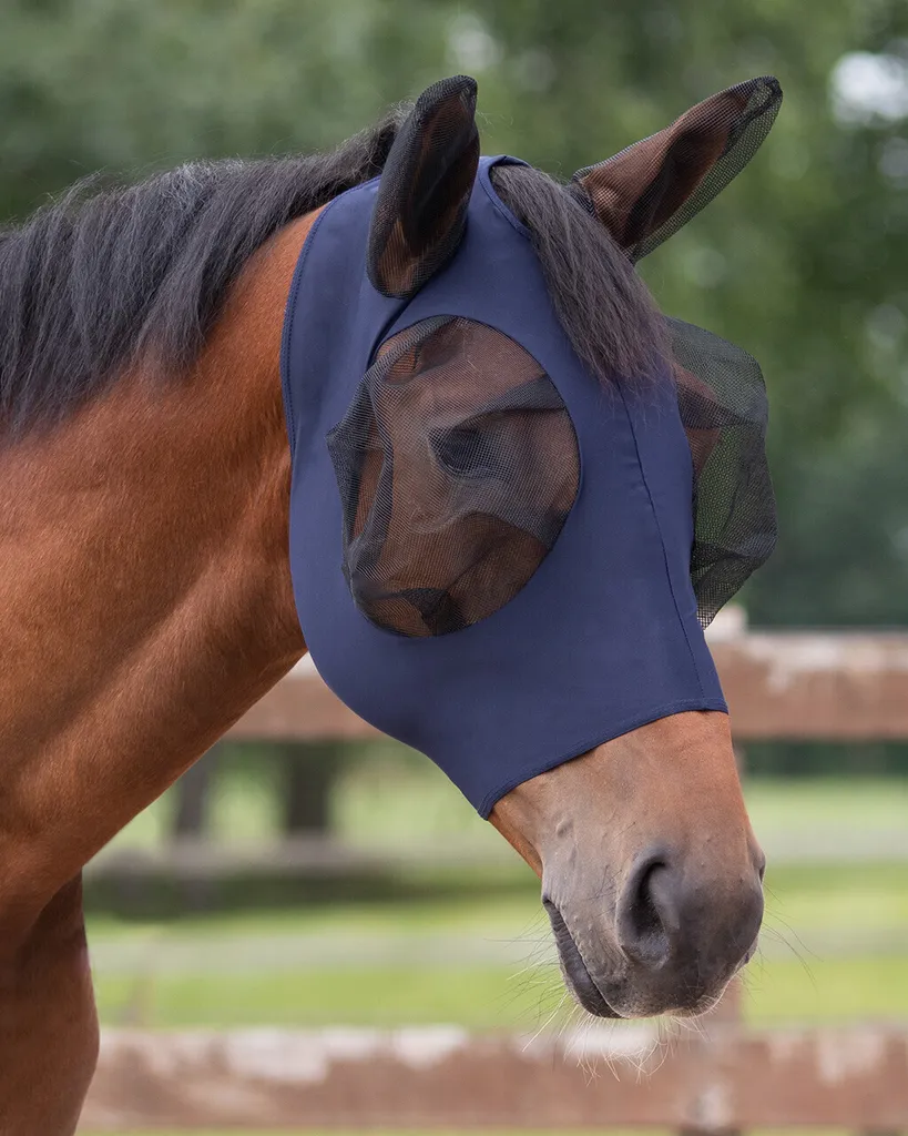 Maschera QHP Super Bug: Stile e Protezione Insetti per il tuo Cavallo