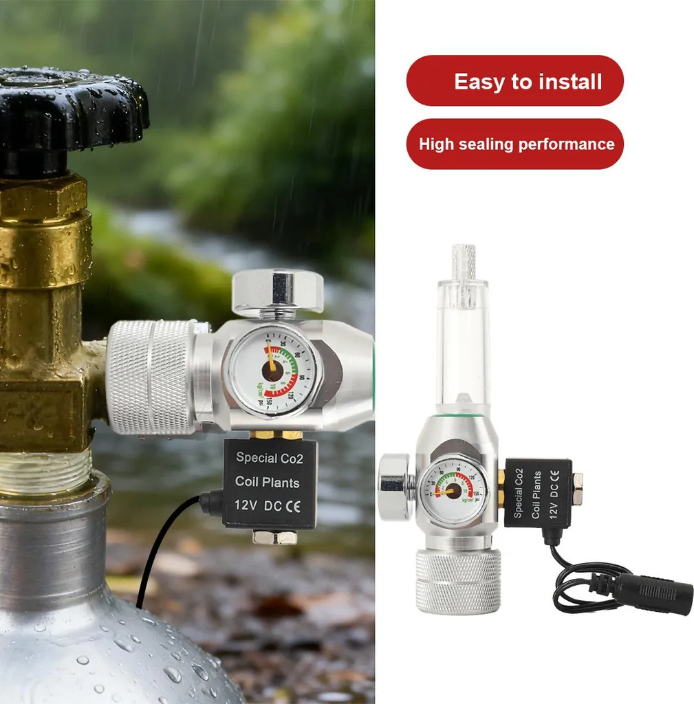 Régulateur CO2 pour aquarium compatible Sodastream et électrovanne - 3