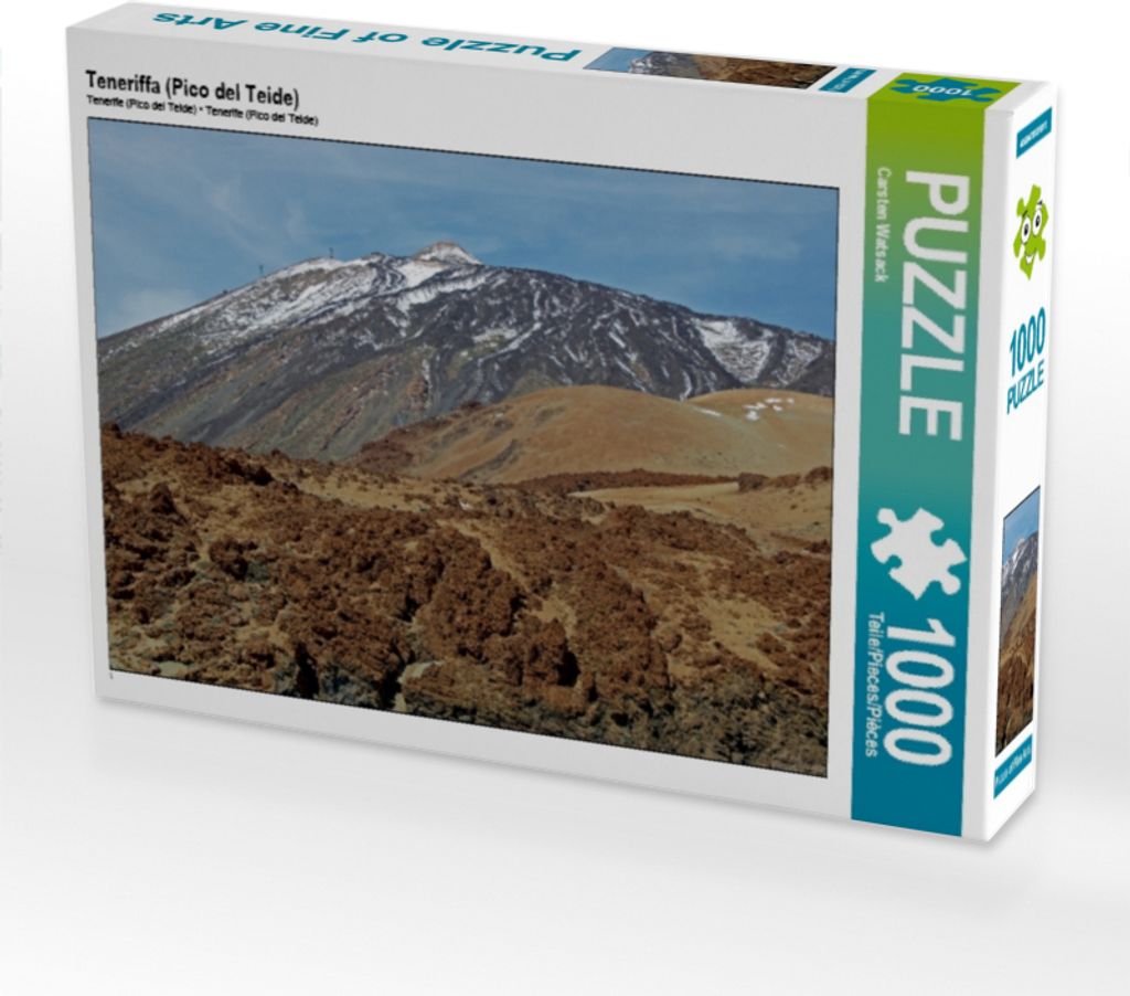 Calvendo Teneriffa (Pico del Teide) 1000 Teile Puzzle quer 640x480mm, Watsack Carsten; 7392583