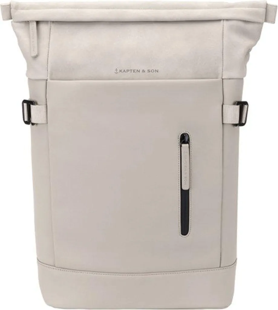 Sac à dos ordinateur 16 pouces beige pour travail et voyages d'affaires