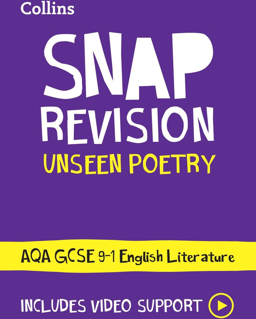 AQA Unseen Poetry Anthology Revision Guide Produktbild 
