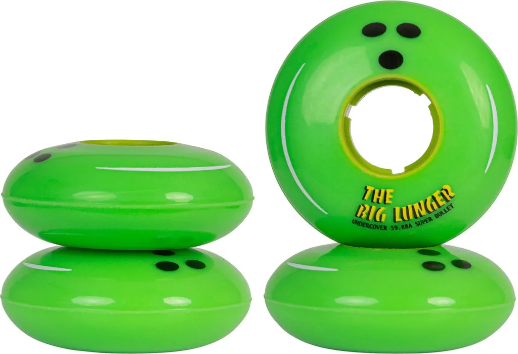 Roues pour roller polyvalent Undercover 59mm dureté 88A durables - 4