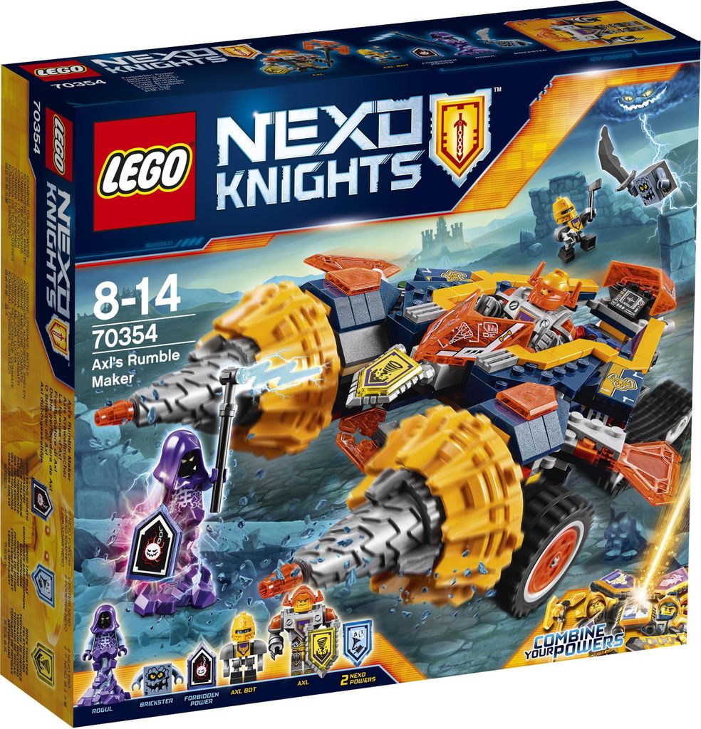 LEGO NEXO KNIGHTS Axl's Rumble Maker, Zestaw do budowania, Zdjęcie produktu 