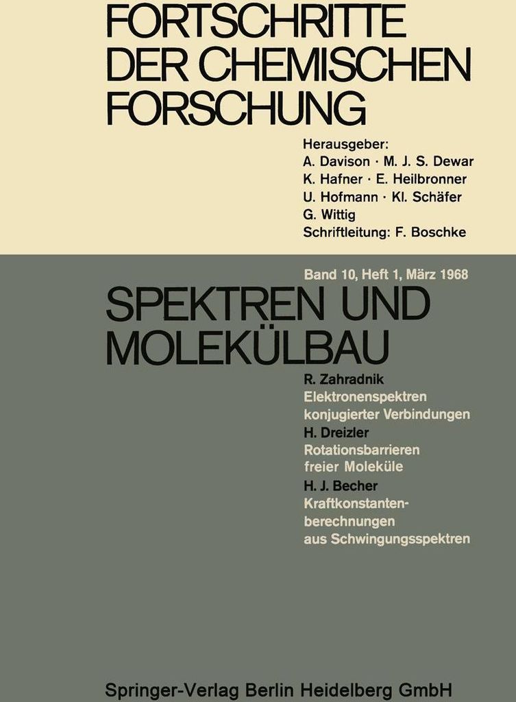 Fortschritte der Chemischen Forschung