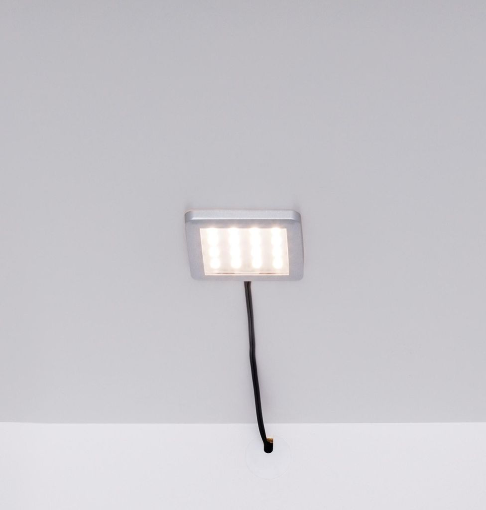 SQUERE LED-Vitrinenbeleuchtung warmweiß 2er-Set passend für BUDAPEST