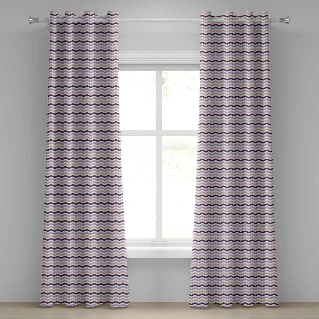 Rideaux de salon violet 280x175 pour créer une ambiance zen et cosy