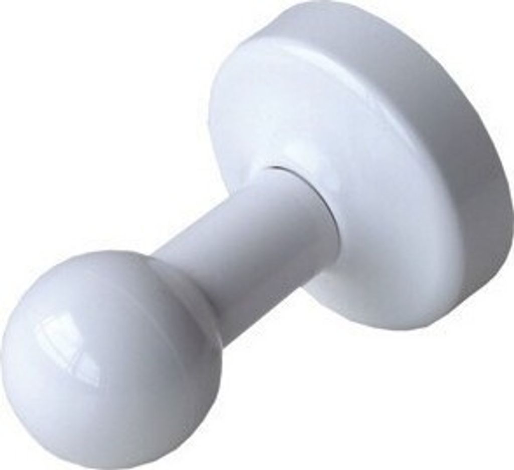 XIMAX Handtuchknopf magnetisch "Klein Weiß", 53101 Produktbild 
