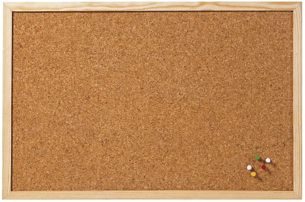 Tableau d'affichage en liège Franken CC-KT6080 - 80 x 60 cm - Cadre bois