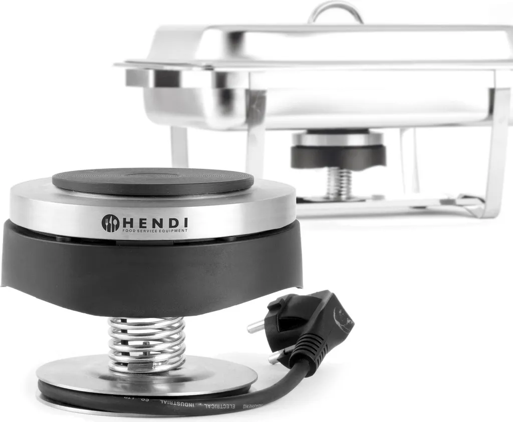 Chauffe Chafing Dish Électrique 500W Ø130mm à Température Stable - 2