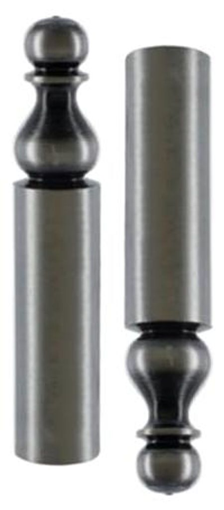 BOUVET - TB INDUSTRIE CYL30520 Abdeckungen, rustikal, Nr. 16, für Stecker Ø 13 mm, Höhe 80 mm, Eisen, schwarz, CF-16-A-1380-5, 2 Stück