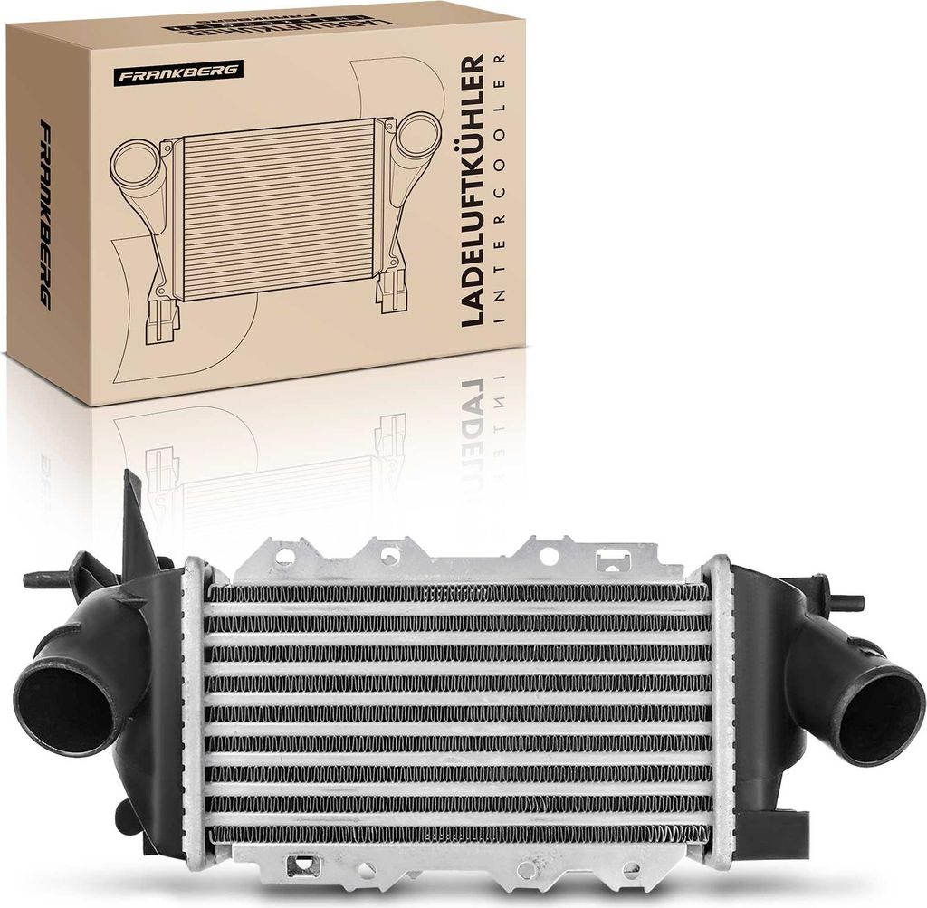 Frankberg 1x Ladeluftkühler Turbokühler für Opel Vectra B C Vauxhall Vectra B C 2.0L 2.2L