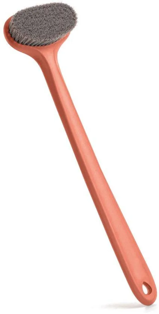 Lave-dos ergonomique en mousse rigide 38 cm, brosse de bain BO156