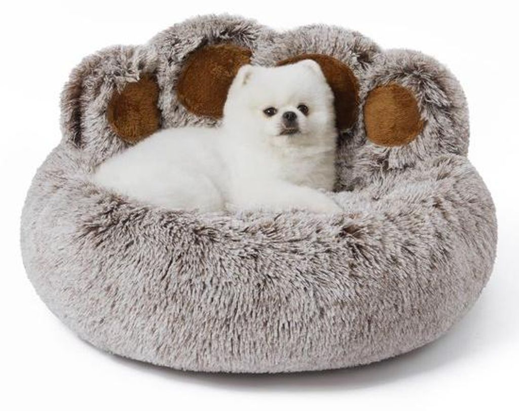 Kleine Hundebox, weich, grau, 66cm, waschbar, Comfort
