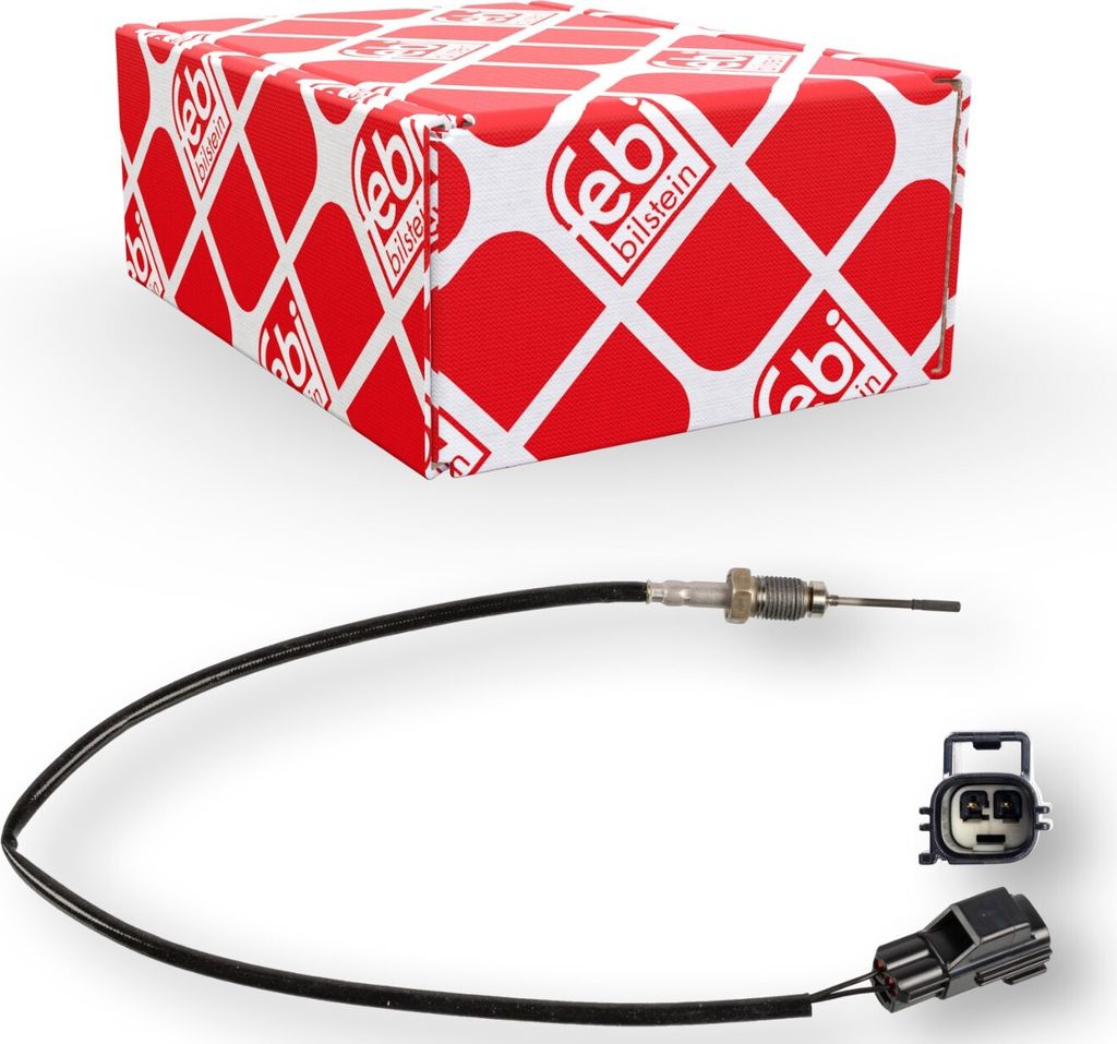 FEBI BILSTEIN 107665 Abgastemperatursensor für FORD Focus II Schrägheck (DA, HCP, DP) 440mm