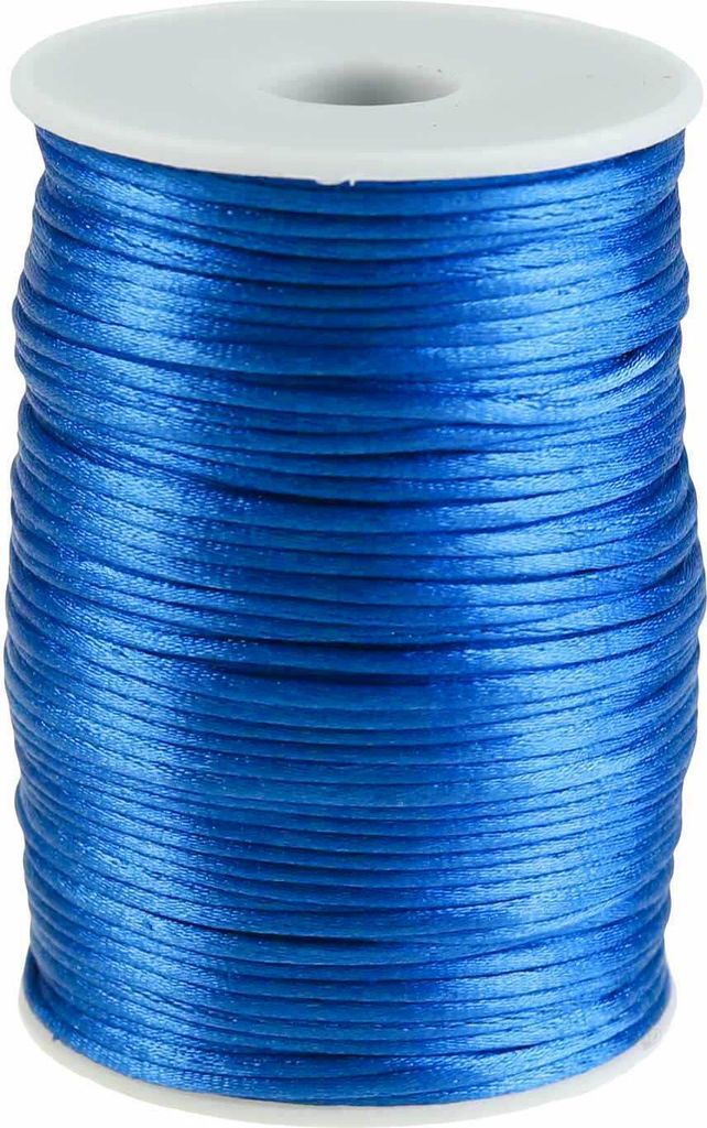 90m Satinschnur 2mm Satinkordel Schmuck-Kordel -Schnur Kumihimo Bänder
