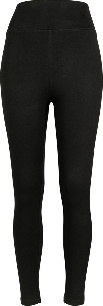 Urban Classics Leggings Damen Ladies High Waist Jersey Leggings schwarz XS