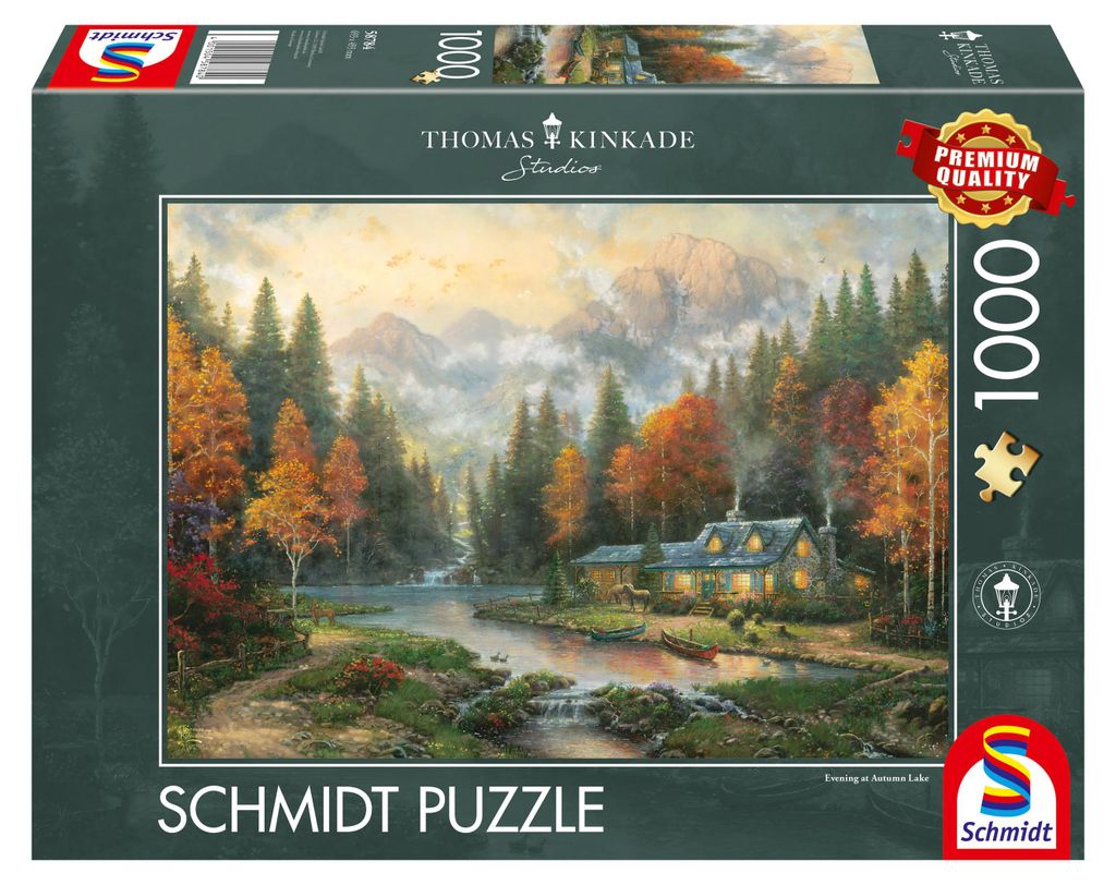 Schmidt® Spiele 58784, 1000 kusov, Krajinka, 12 rok / roky Obrázok produktu 