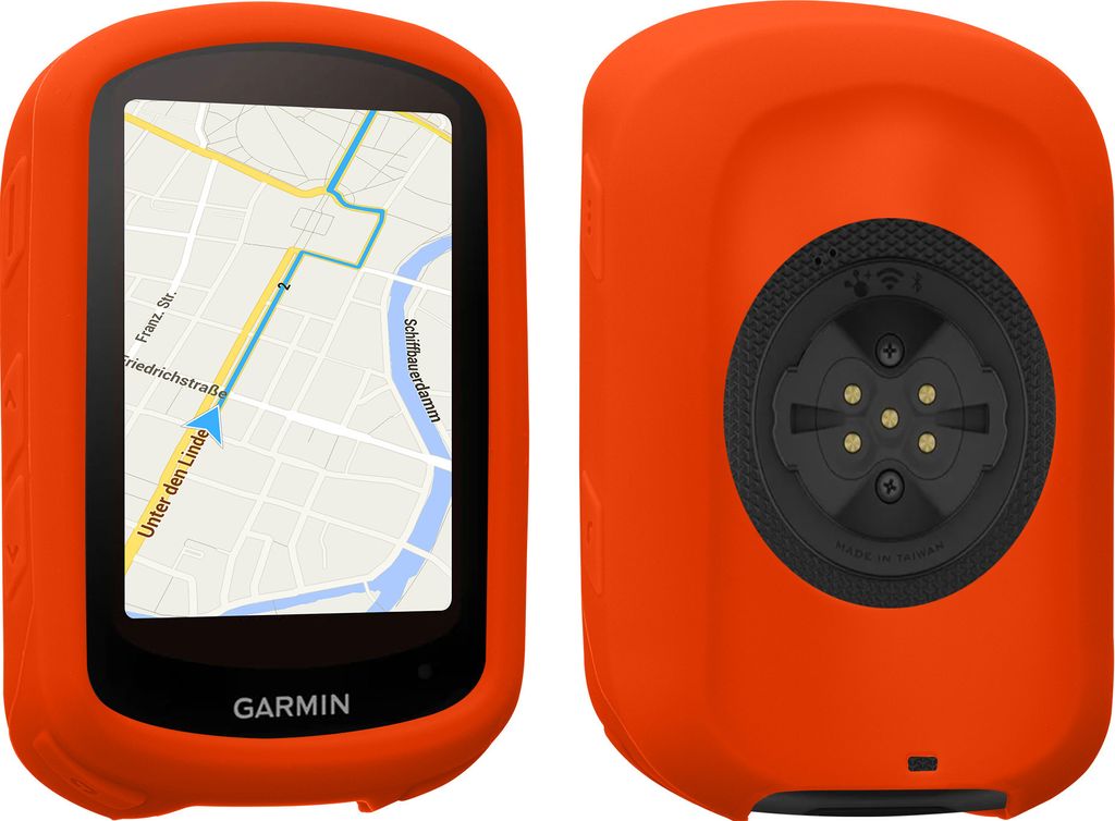 kwmobile Hülle kompatibel mit Garmin Edge 840 / Edge 540 - Silikon GPS Fahrrad Case Schutzhülle