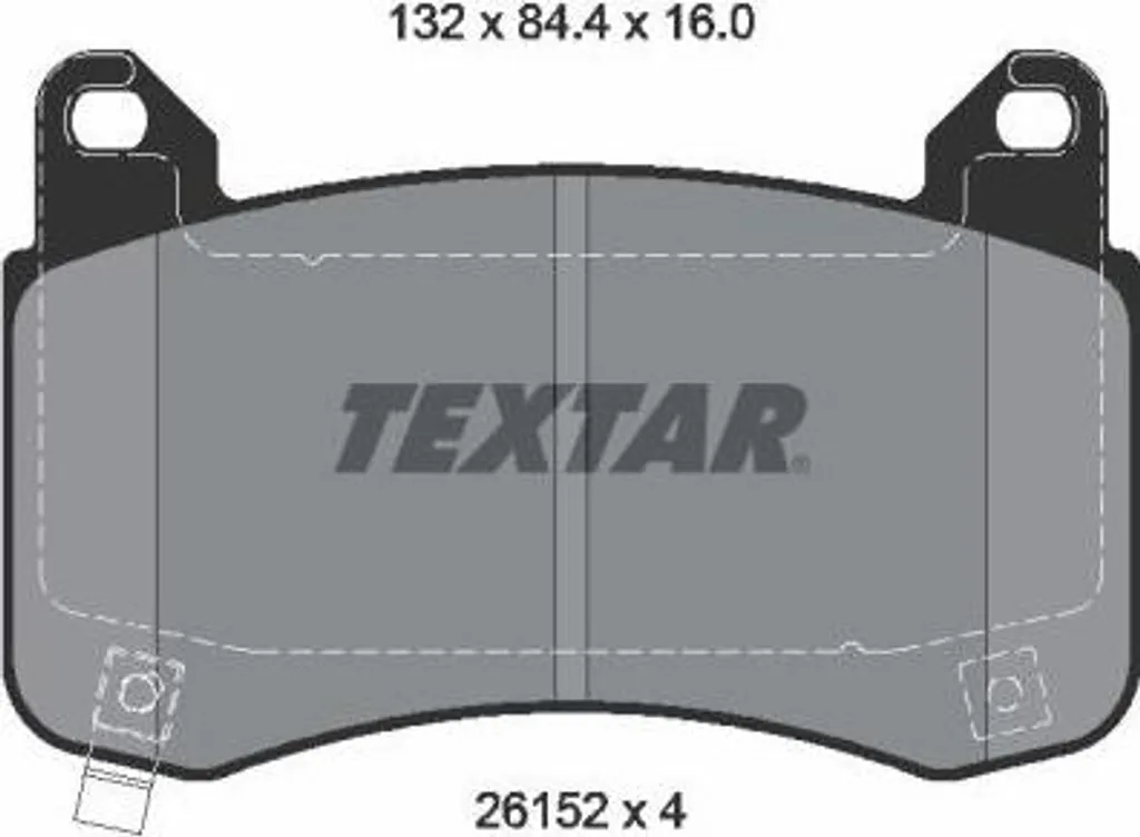 Jeu de Plaquettes de Frein à Disque pour Tesla Model Y et Model 3 OE