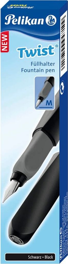 Pelikan Twist Füllhalter schwarz/grau Produktbild 6