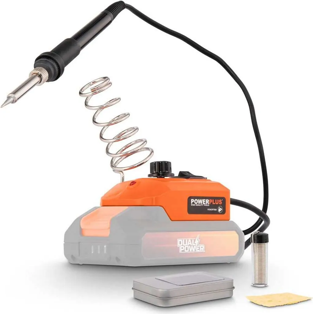 Powerplus POWDP7060 20V Saldatore a Stagno Cordless - Dual Power