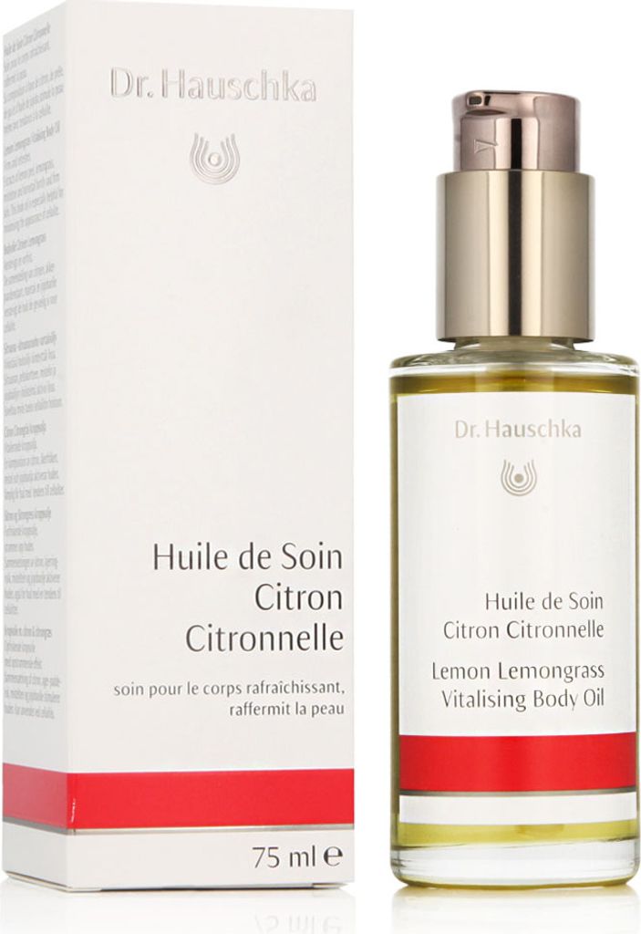 Dr. Hauschka Lemon Lemongrass Vitalising Body Oil, Öl, Anti-Zellulite, Anheben, Auffrischend, Jeder Hauttyp, 75 ml, Flasche, Zitrone