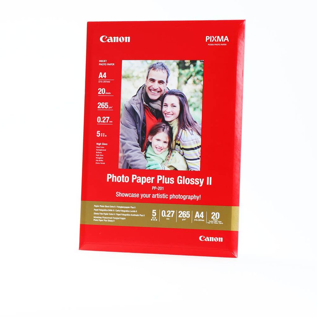 Canon 2311B019, Lesk, 260 g/m², A4, Biela, 20 listy, - Obrázok produktu 