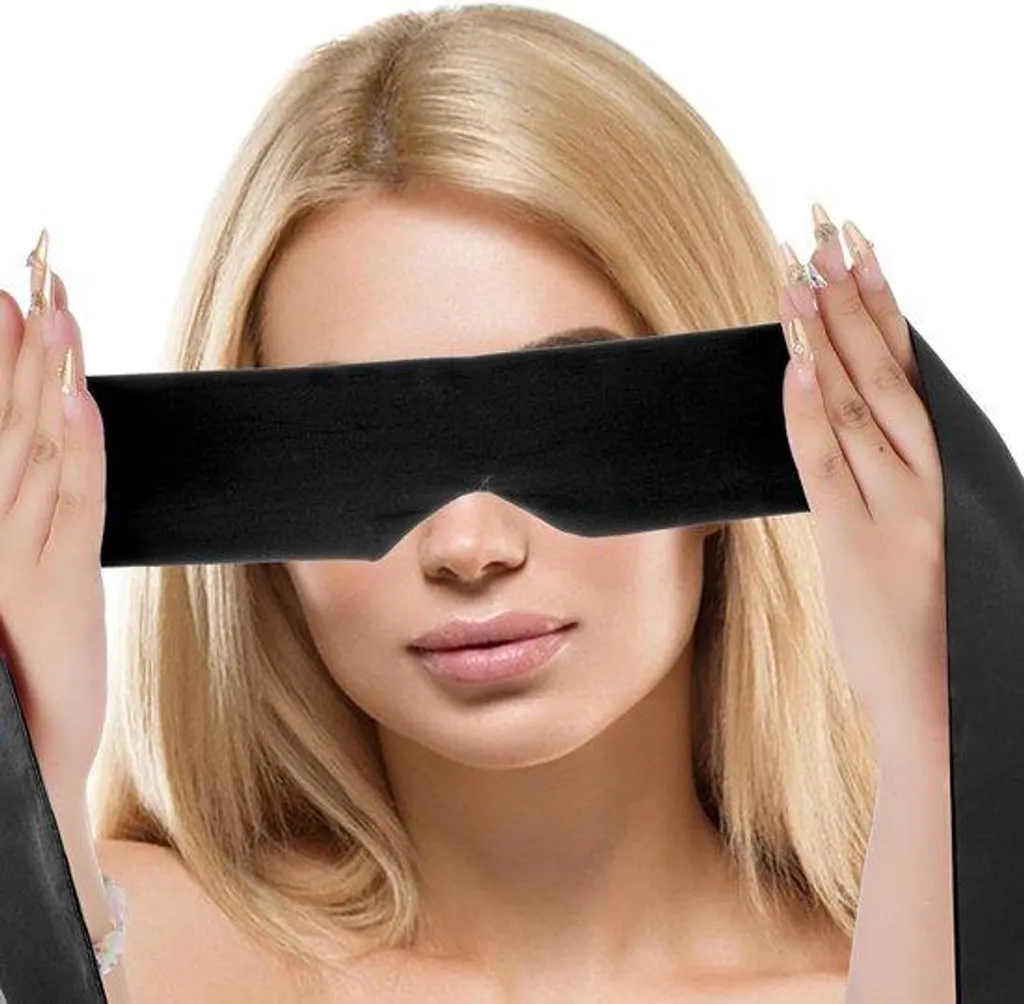 Masque de sommeil en soie réglable 148 cm - Occultation Totale Douce