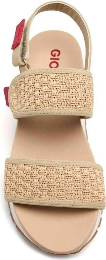 Sneakers Confort Gioseppo 74391 Beige à Semelle Compensée Taille 40 - 8