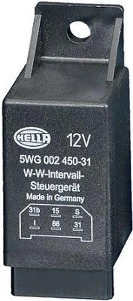Relais lave-glace HELLA 6 pôles haute performance pour Mercedes B601