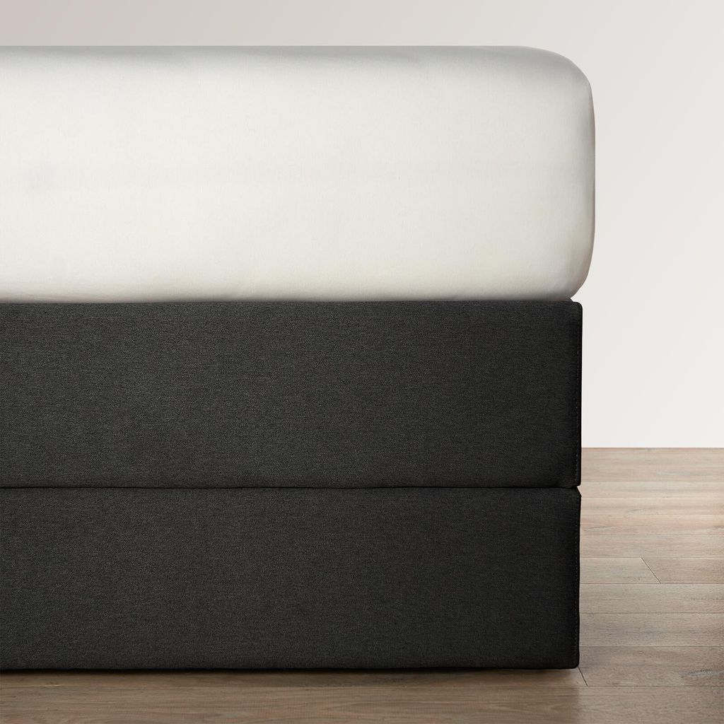 Bettwaren-Shop Jersey-Elasthan Boxspring Spannbettlaken Multi-Stretch für hohe Matratzen 140x200 - 160x220 cm wollweiss