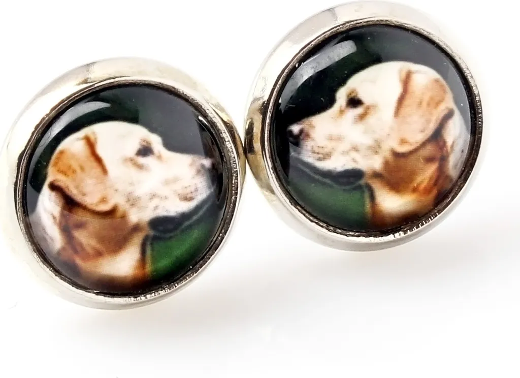 Orecchini Labrador Retriever Fatti a Mano | Gioielli Art.-Dog Esclusivi