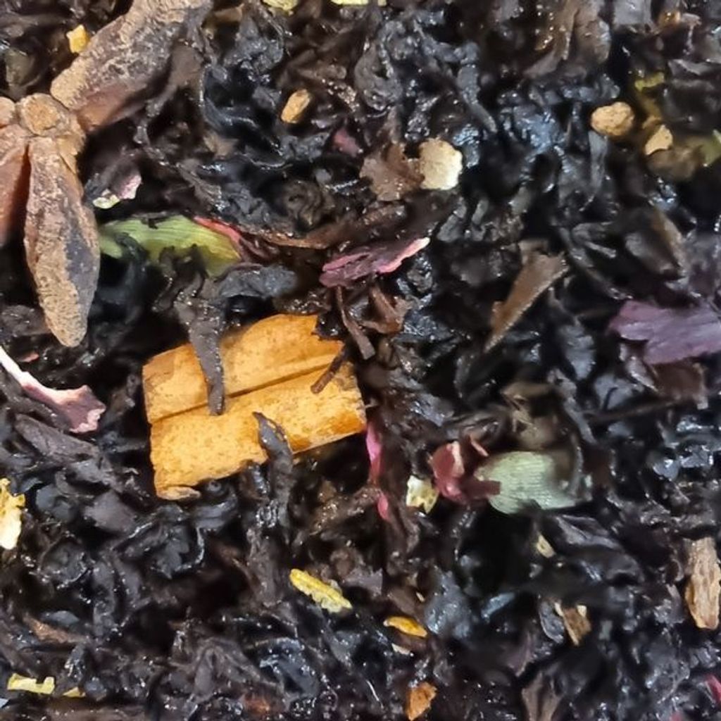 Glühweinkirsche Schwarzer Tee Naturideen 100g