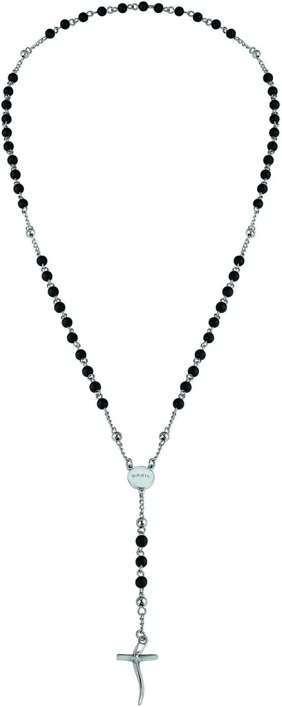 Collier Breil en argent longueur modulable 50-70 cm - Design italien chic