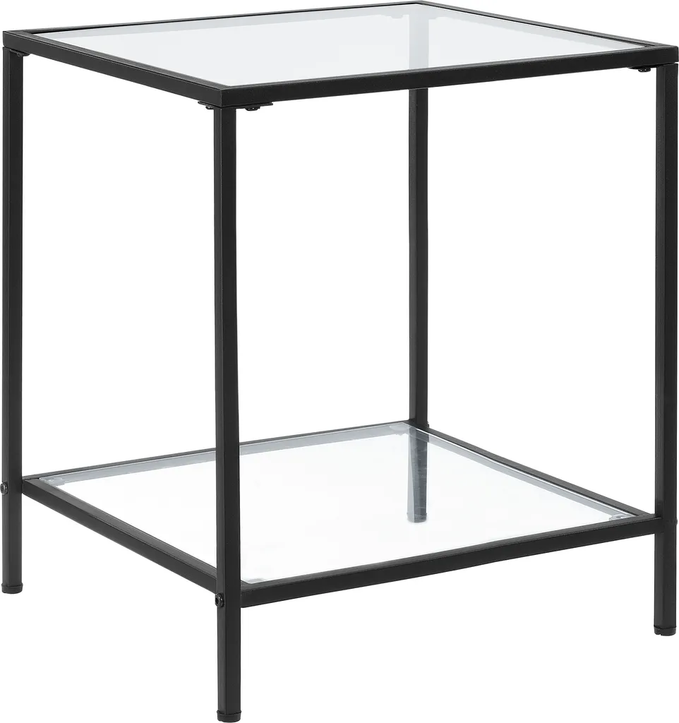 Tavolino Vetro Norrtälje 55x45x45: Il Must-Have per il tuo Soggiorno